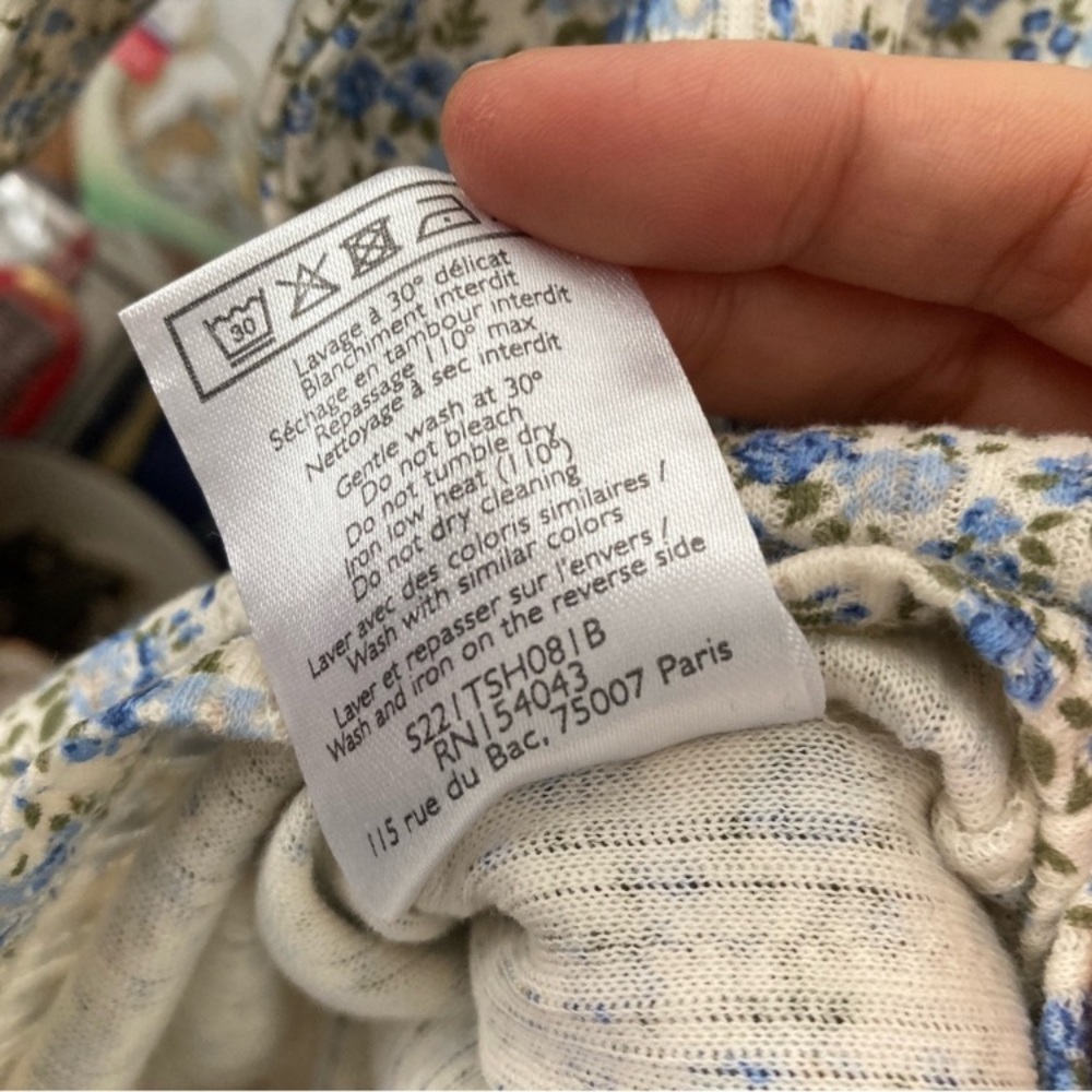 Sezane cotton blouse - Picture 5 of 6